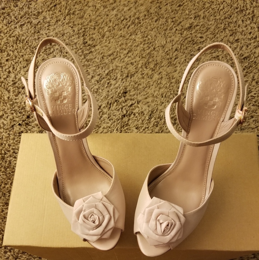 Pale-Blush Pink Vince Camuto Heels